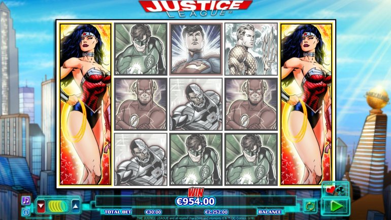 slot justice league